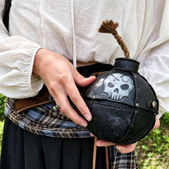 Pirate Bomb Bag - Halloween Skull Bomb Handbag