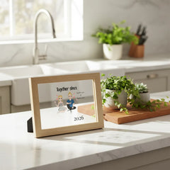 Together since Wooden Framed