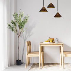 5.9FT Artificial Olive Tree Tall Fake Olive Plant Faux Potted Olive Tree with Lush Olive Branches and Fruits with Black Planter Pot for Modern Home Of