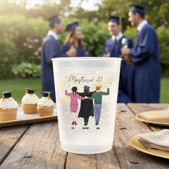 Custom Proud parents Plastic Cups