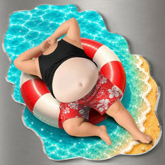 Water Fun & Sun– Personalized Father's Day Funny Gifts For Dad, Grandpa