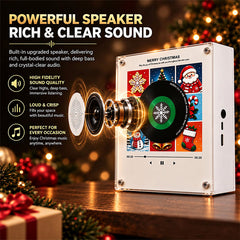 Christmas NFC music fridge magnet creative gift music player 9 CD discs magnetic decoration