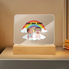 Baby Face Cutout Acrylic Plaque