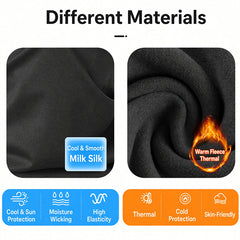 Skull Balaclava Full Face Mask for Men Women, Summer Cooling Ski Mask UV Sun Protection Face Cover, Moisture Wicking Breathable Balaclava Hood with Reflective Strip for Motorcycle Riding