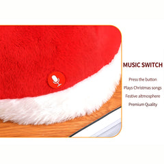 Music swaying like a Christmas hat, an interesting festive gift