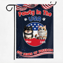 Custom Pet Flag - Personalized America 250th Anniversary Gifts