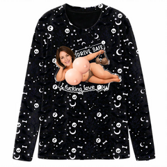 Fashionable, sexy and customizable couple pajamas - Halloween couple gift