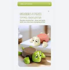 Surprise Pop-up Turtle Prank Cup Coaster, Funny Scare Toy