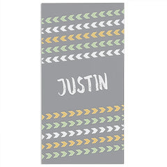 Tribal Inspired Name Personalized 30x60 Beach Towel