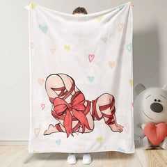 Personalized Photo Blanket Custom Faces and Names Gifts for Him