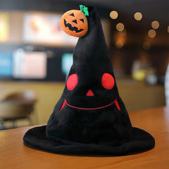 Halloween electric light-up hat, witch's hat for decoration, an interesting prank gift