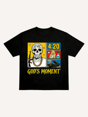 420 Theme Thrilling Bandit Beauty Short Sleeve