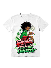Vintage Reggae Smoke and exhale tobacco Graphic T-Shirt