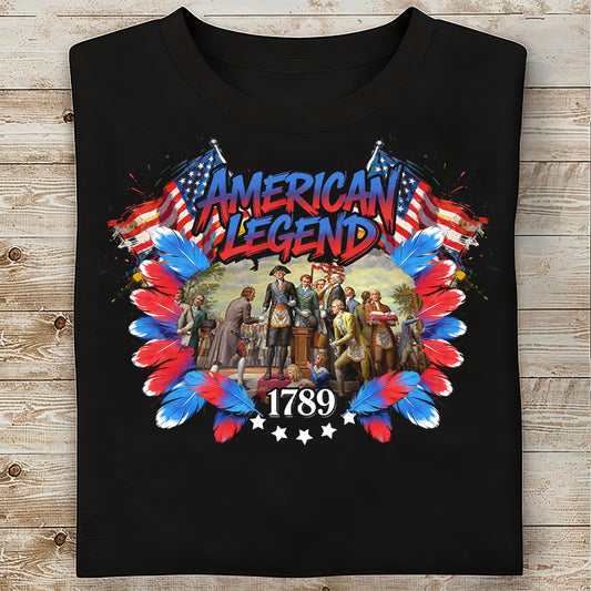 Personalized "Spirit of 76" America 250th Anniversary Shirt - Custom Name Patriotic Commemorative Apparel