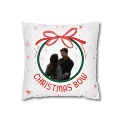 Christmas Bow Pillow