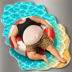 Water Fun & Sun– Personalized Father's Day Funny Gifts For Dad, Grandpa