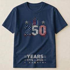 "Star-Studded" Dog 250th Anniversary Short-Sleeve T-Shirt