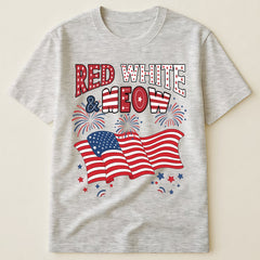 Red White Meow - Personalized Shirt