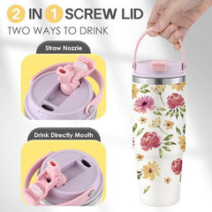 "Mama" Floral Aesthetic Coffee Mug - Elegant Mother's Day Gift