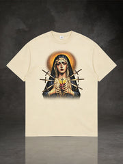 Sacred Heart Virgin Mary Graphic Tee