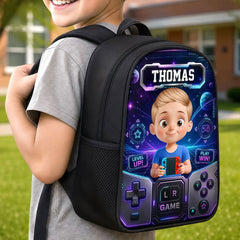 Custom Kids Front Printed Backpack - Personalized Back To School Gifts For Kids - Ready For Class