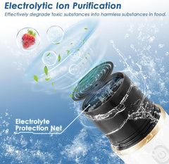 Wireless Fruit & Vegetable Cleaner | 99.9% Sterilization Produce Wash