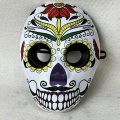 Halloween Skull Digital Printing Face Mask for Costume Party Dance Mask
