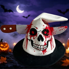 Halloween electric light-up hat, witch's hat for decoration, an interesting prank gift