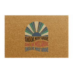 Sunshine Music Groove Doormat