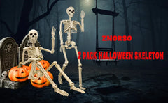 36 in life size posable skeleton, two per set - product photo 8 of 12