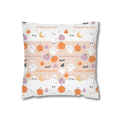 Cute Halloween Name Pattern Pillow