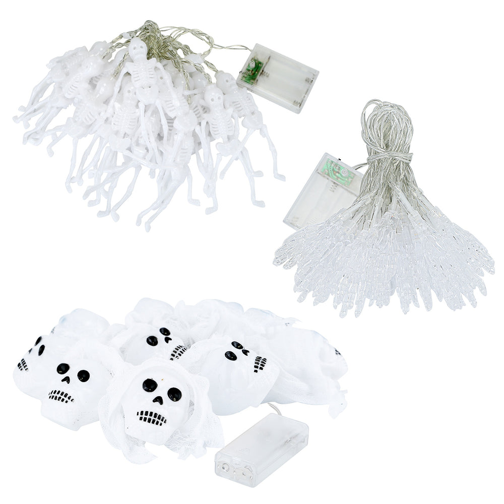 3 set halloween string lights, 50 LEDs on 24 ft - product photo 10 of 10