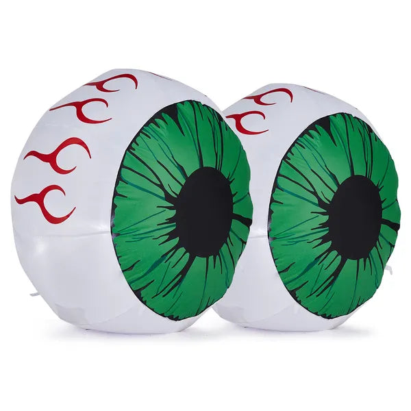 3 ft inflatable light-up eyeball, 2 pack - product photo 2 of 6