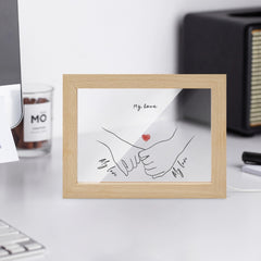 My love Wooden Framed