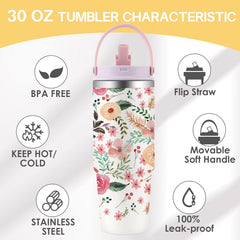 "First My Mother, Forever My Friend" Floral Coffee Mug - Heartfelt Gift