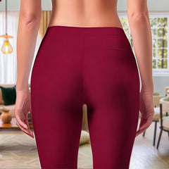 Edgy Skeleton Hand Print Black Leggings - "This Ass Belongs To" Gothic Graphic Yoga Pants - Spooky Season Streetwear