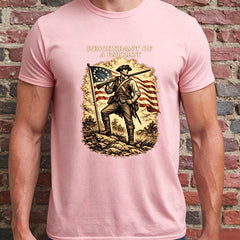 Descendant of a Patriot Shirt, Custom Revolutionary War Ancestor Tee, America 250 Shirt