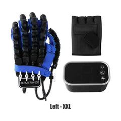 Left hand training glove size XXL - multi-strap secure fit