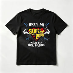 Spanish "Eres Mi Super Papa" Father's Day T-Shirt