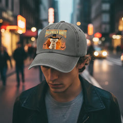 Custom Halloween Bootleg Pet Portrait Cap