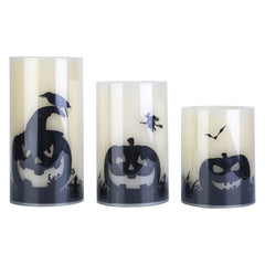 three flameless paraffin candle lamps with a timer - product photo 12 of 12