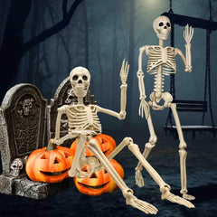36 in life size posable skeleton, two per set - product photo 12 of 12