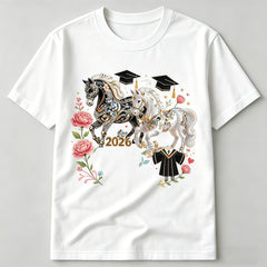 Personalized Custom T-Shirt with Photo & Slogan – Picture T-Shirt Gift for Birthdays and Anniversaries