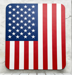 USA Flag Custom Mouse Pad