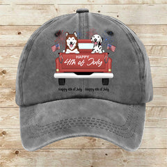 Custom Happy 4th of July Cap