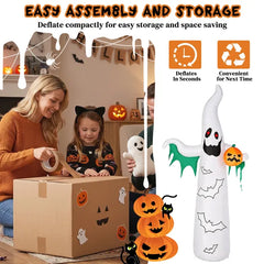 12 ft inflatable ghosts and bats - product photo 2 of 6
