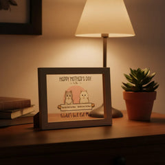 World‘s best Cat Mom Wooden Framed