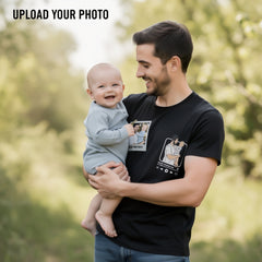 Personalized "World's Greatest Dad" Custom Photo T-Shirt