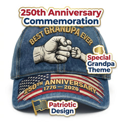 250th Anniversary Military Cap - Personalized Gift For Veteran Classic Cap
