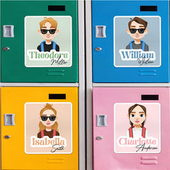 Name Magnet For School Locker - Personalized Magnet